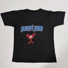 Vintage 90s Pearl Jam Stick Man Parking Lot Tour Tee Shirt Rare Large Euro Boot
