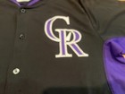 2014 Kyle Parker Colorado Rockies Game Used Worn Batting Practice Jersey Loa