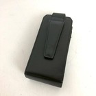 Cartier Cigarette Case Pasha Black Gold Leather Logo Used Vintage Authentic