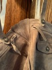 Vintage Lederhosen From Germany With Beautiful Carved Deer Size 46