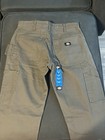 Dickies Carpenter Jeans Mens 32x34moss Green Relaxed Fit Duck Canvas Pants
