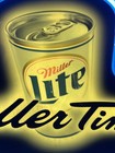 Vintage Miller Lite Neon Sign    miller Time    13 5  X 22  X 4  Wall Or Counter