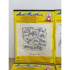 Lot Of 9 Vintage Aunt Martha s Hot Iron Embroidery Transfers Animals Cars Flags