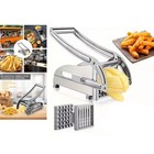 Stainless Steel Potato French Fry Cutter Vegetable Food Chopper Slicer 2 Blades