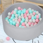 Foam Ball Pit Toddlers Soft Round Kiddie Baby Sponge Playpen Ball Pool For Kids