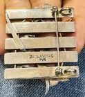 Zealandia Sterling Silver 925 Mop Pin   Brooch 17 9 Grams Signed