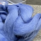 Merino Wool Spinning Felting Wool Roving Fiber Hyacinth Blue 118g Mohair   More