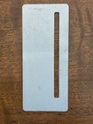 Unitrade  Postage Stamp Perforation Gauge Metal Correcto Gauge Made In Usa