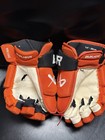 2025-2026 Nhl Anaheim Ducks John Carlson Photomatched Game Worn Used Gloves