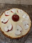 Vintage Portugal Ceramic Apple Pie Keeper Covered Baker Fall Decor 10 5   