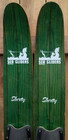 Vintage Set Waterskis Water Wooden Skis 53  Long Signed Shorty By Sea Gliders