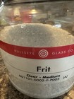 Bullseye Glass Co  Clear Medium Frit Glass  Mpn 001101-0002-f-p005