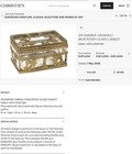 Empire Ormolu Mounted Cut Glass Inkwell C  1800-1820  france Napoleon Baccarat