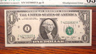 1974 One Dollar Minneapolis Note Pmg Cu63 Epq Misalignment Error  1 00 Bill