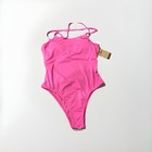 Nike Women s Lace Up Back One-piece Swimsuit - Playful Pink Size Large