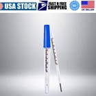 Glass Oral Thermometer For Adults - Fast Accurate Fever Reading Celsius Clinical