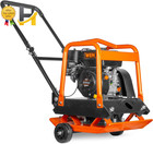 Plate Compactor 7hp 212cc With Wheel Kit And 4496-pound Compaction Force  56012 