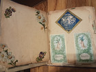 Beautiful Antique Victorian Scrap Album
