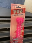 Pez Valentine Heart  Hot Pink  White Hearts On Hot Pink Stem  Prince  Moc