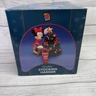 1998 Santa   s Best Disney Minnie Mouse Decorating Xmas Tree Stocking Holder