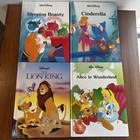 Walt Disney Classic Series Vintage Set Of 7 Oversized Hardcover Books 1986-1994