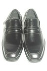 Alpine Swiss Mens Shoes Loafers Moccasins Black Leather Lining Sz 11   Xlnt   
