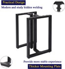 2x Metal Table Legs 28  T-shape Desk Legs Heavy Duty Furniture Legs Coffee Table