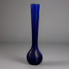 Vintage Cobalt Blue Bud Vase 5 1 2   1930 s - 40 s