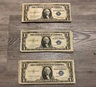 1935 Star Note One Dollar Blue Seal Note Silver Certificate Old Us Bill  1 Money