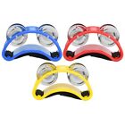 Elliptical Tambourine Percussion Jingle Foot Bell Cajon Box Drum For Playing