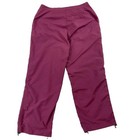Llbean Hiking Pants Womens 10 Regular Supplex Nylon Bungee Hem Trail