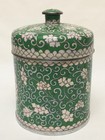 Fine Old Chinese Cloisonne Lidded Jar 6 -1 4 