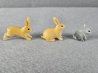 Safari Ltd Rabbit Bunny Lot Of 23     Mini Animal Figures 3    Under Farm Pet Toy