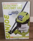 Sun Joe 24v-wdv6000 24-volt 5 3-gallon Cordless Stainless Steel Wet dry Vacuum