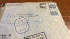 Palestine Israel 1943 World War Ii Censored Registered Cover Tel Aviv To Usa