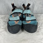 Evolv Elektra Size 10 Women s Climbing Shoes Blue Black Gym Bouldering Top Rope