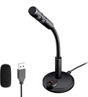 Desktop Mini Condenser Microphone Usb Computer Mic Recording For Laptop Pc