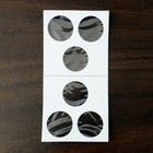 100 2x2 Guardhouse 3-hole Penny Coin Holders Mylar Cardboard Storage 1 Cent Flip