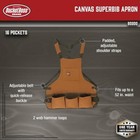 Mechanic Tool Mens Vest Woodworking Apron Carpenter Electrician Plumber Bag Brow