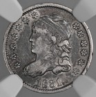 1831  H10c Capped Bust Silver Half Dime  Ngc Vf35   8404748-010