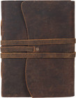 Handmade Leather Journal writing Diary bound Daily Notepad For Men   Women Unlin