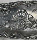 Arthur Court Bunny Rabbit Family Serving Platter Tray 1994 Easter Vintage 14 5   