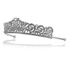 Bridal Pageant Rhinestone Crystal Wedding Prom Crown Tiara 81027