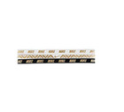 Nike Reflective Hazard Print Strip Headbands 3 Pack N0002755912 White black gold