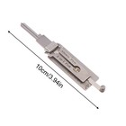 Key Decoder 2 In 1 Portable Lock Picking Set Hook And Pickup Tool Kit Ergonomic