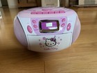 Tested Working Hello Kitty 2008 Kt2028h  Am fm Stereo Cd Cassette Recorder