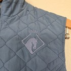 Arista Equestrian Quilted Zip Up Vest Jacket Women   s Blue Horse Riding Women s S