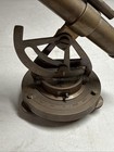 Vintage Brass Surveying Transit Theodolite Level Instrument Scientific