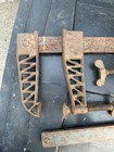 Pair Antique Industrial Vintage Hargrave 508a Clamp By Cincinnati Tool Co 