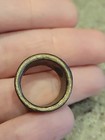 Vintage Brass Toned Thimble Ring Sewing Quilting 